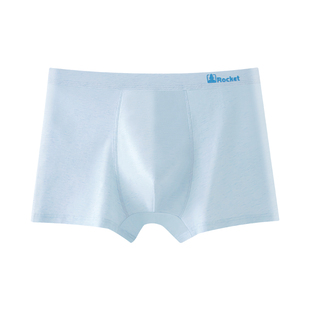 南极人青少年纯棉男四角内裤发育期初高中男孩学生胖童平角短裤衩