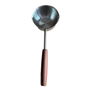 热油小锅304不锈钢泼油锅家用热油专用小勺厨房浇油榨油烧油神器