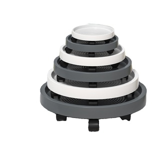 花盆托盘带轮可移动底座滚轮万向轮底托接水底盘塑料加厚滑轮盆栽