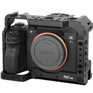 Selens/喜乐仕索尼A7M3单反相机兔笼A73快装板配件sonyA7M2微单a7r3手持摄影套件Vlog拍摄像A7R2底座可接云台