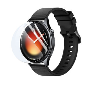 柠乐适用小米Watch5手表水凝膜watchs4钢化膜s4陶瓷膜41mm全屏10/9Pro防摔8/7红米watch6新款保护por贴膜手环