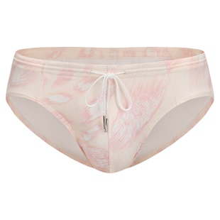 半兽之内“粉红齿痕”爱痕印花男士性感三角裤特色泳裤夏季内裤