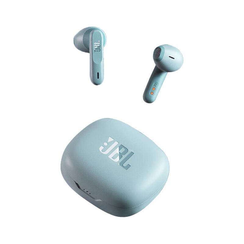 JBL WAVE FLEX 蓝牙耳机半入耳式运动防水高音质W300升级款wflex