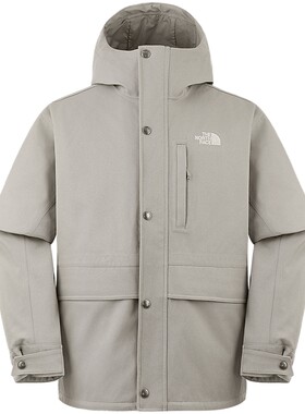 北面男防水保暖棉服内胆二合一