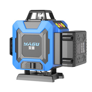 亚固12线激光红外线水平仪高精度强光细线多工能平水仪超大锂电池