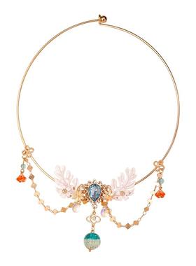 手工流苏汉服配饰璎珞项圈原创