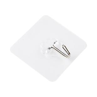 粘钩无痕透明强力挂钩免打孔承重粘胶瓷砖墙面墙壁挂钩强力不掉落