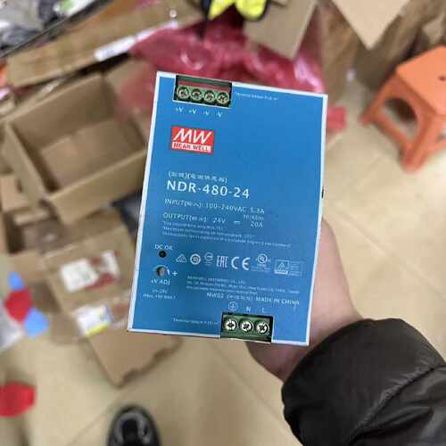 溢价-明纬NDR-480-24  成色如图  功能