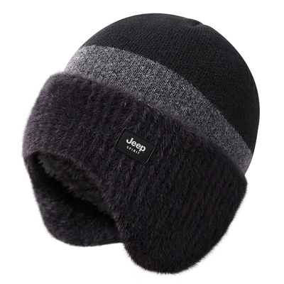 JEEPSPIRIT吉普羊毛混纺帽子男