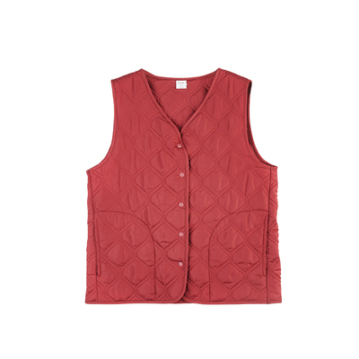 贴心女士时尚舒适棉马甲