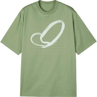 速写outlets奥莱男装春夏季新品T恤情侣宽松印花短袖潮休闲舒适