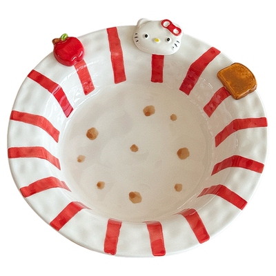 KT系列猫咪陶瓷甜品盘女生礼物