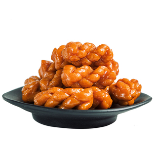 楼意好望斋义乌红糖麻花500g传统糕点特产独立包装糖厂美食零食