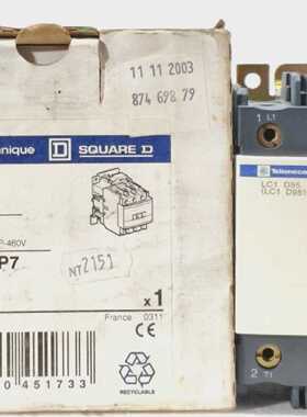SCHNEIDERELECTRICLC1D95P7TESYSD接触器95A230V交流电线圈3杆45K