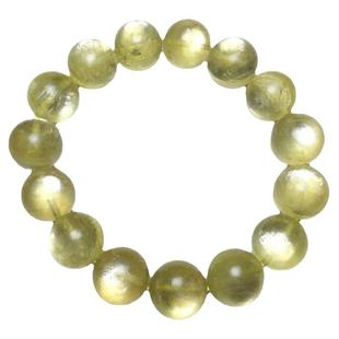 黄金锂云母手链 mica 金龙云母手串 冰透体云母质玉 强猫眼