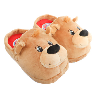 【官网同款】拜仁足球俱乐部丨伯尼熊拖鞋软萌吉祥物棉拖柔软舒适