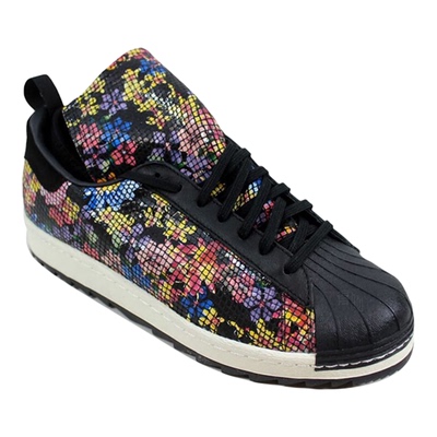 Adidas/阿迪达斯正品三叶草男黑色低帮复古经典日常板鞋S82511