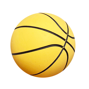 7.5cm超高弹力迷你小篮球橡胶空心弹力球儿童拍拍皮球软式解压球