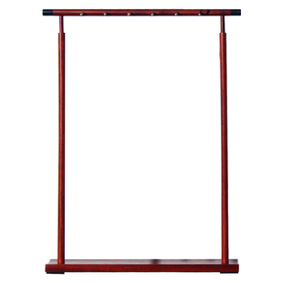 实木毛笔架笔挂新中式简约现代文房四宝书房摆件高档鸡翅木酸枝木书法专用毛笔挂多功能毛笔收纳创意晾笔架