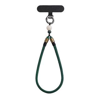 如花手机挂绳ins复古国风编织绳手机壳垫片夹片式吊绳短款女手提手腕绳情侣挂件男手绳手机链结实高级手机绳