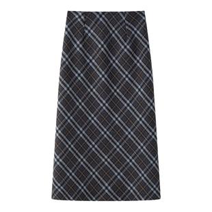 原创JK制服半身裙2025秋冬新款女格子学院风长裙显瘦东京岁时记jk