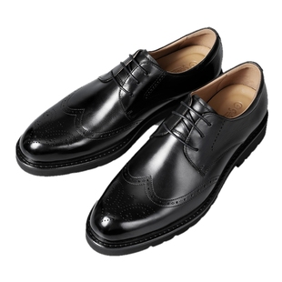 金利来男士皮鞋新款商务正装鞋英伦绅士典雅雕花布洛克鞋婚鞋皮鞋
