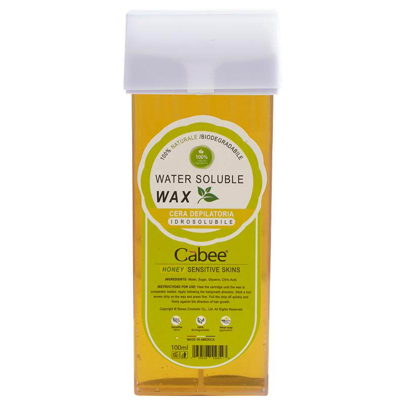 美国Sugar Wax蜜蜡脱毛膏滚珠软蜡腋下私密处滚轮蜡纸手腿毛糖蜡