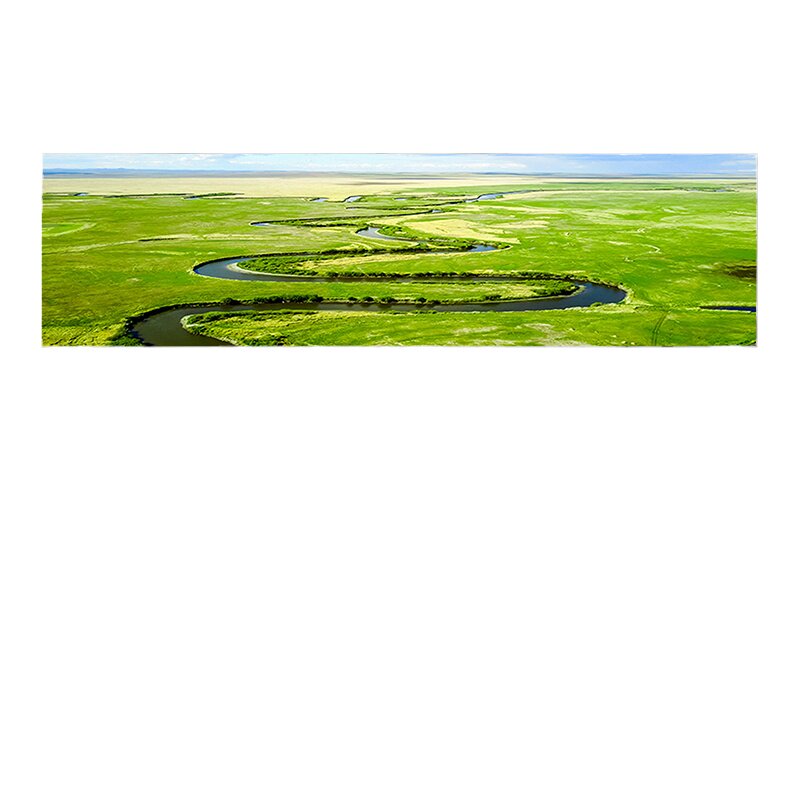 自然风景风光床头挂画客厅沙发背景墙壁画草原乡村田园卧室装饰画