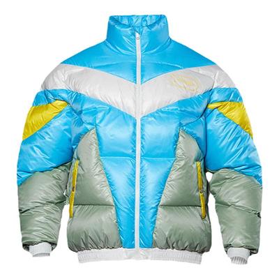 李宁羽绒服新款CBA球员同款装备短款宽松保暖鸭绒上衣AYMQ591