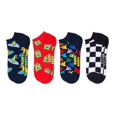 【2026新款】Happy Socks个性百搭透气舒适袜子时尚踝袜潮牌短袜