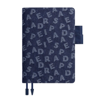 五年时光自填日记本十周年限定款提花牛仔布封套三年日程笔记计划本天然雨露麻星空棉封套学生礼品手账记录本