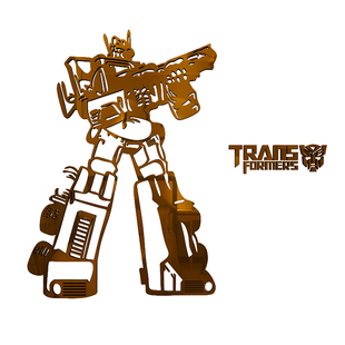 变形金刚贴纸儿童玩具区房间墙面布置男生孩装饰品画卧室床头背景