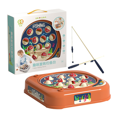 谷雨儿童钓鱼玩具宝宝专注力训练