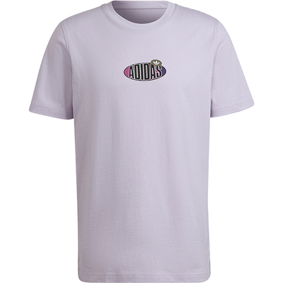 阿迪达斯男士印花轻盈短袖T恤