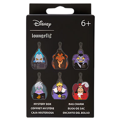 迪士尼反派周边钥匙扣挂件耳机包