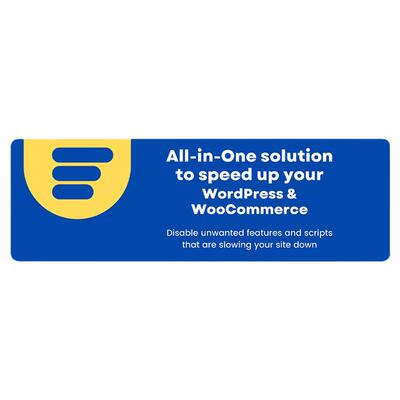 Disable Bloat for WordPress & WooCommerce Pro 优化加速插件