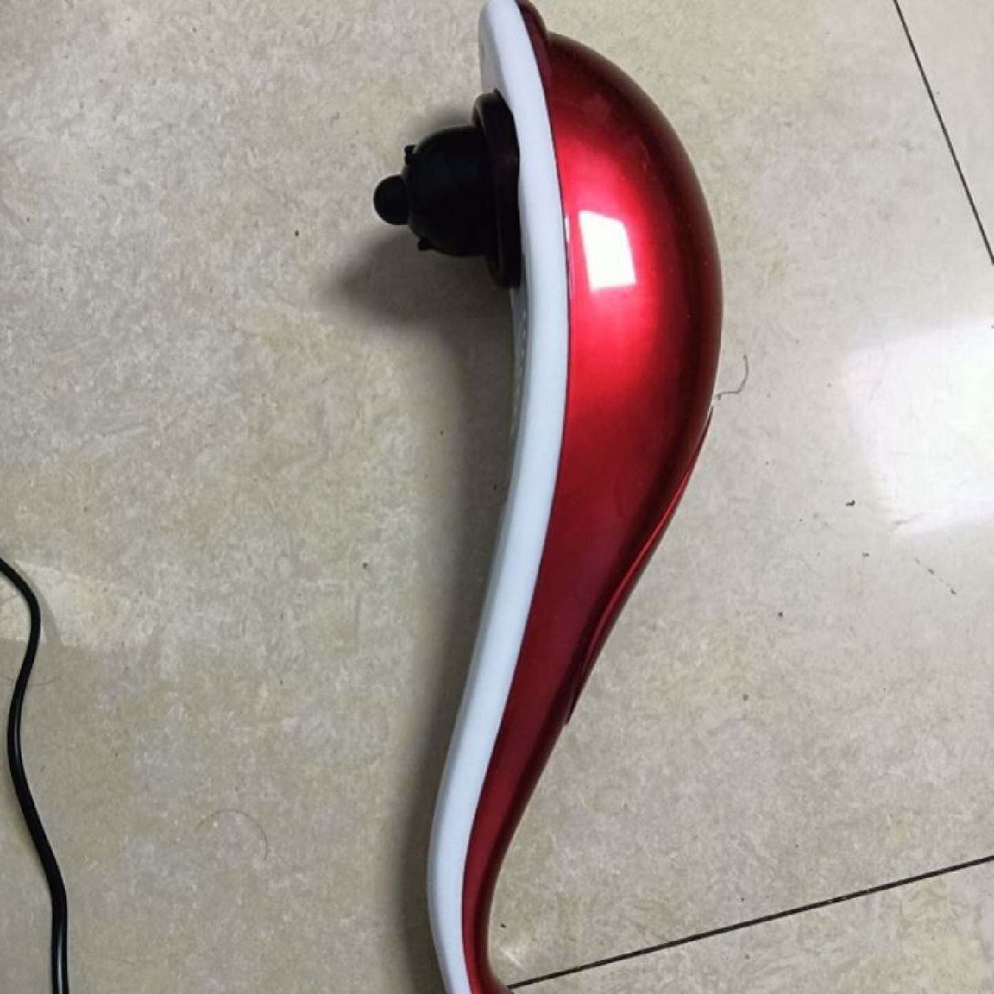 大功率海豚按摩器颈椎腰背部多功能震动热敷按摩棒双头敲打按摩锤