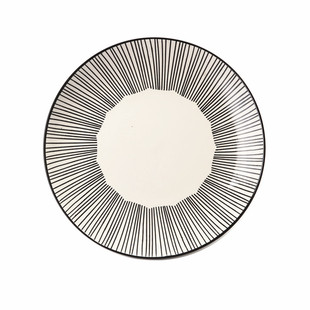 艺家创意北欧日式陶瓷平盘浅盘家用西餐盘牛排盘早餐盘子圆形餐具