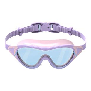 迪卡侬儿童泳镜大框高清防雾防水男女童游泳训练护目镜一体式KIDK