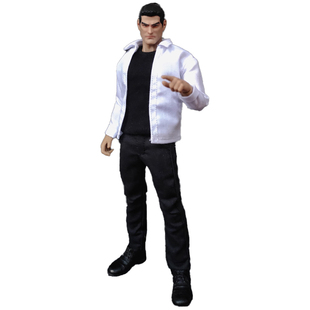 112新款兵人衣服男6寸可动人偶蚂蚁布衣潮流玩具牛仔裤白衬衣套装