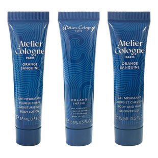 【自营】法国欧珑沐浴露身体乳无极乌龙赤霞橘光中小样15ml保湿