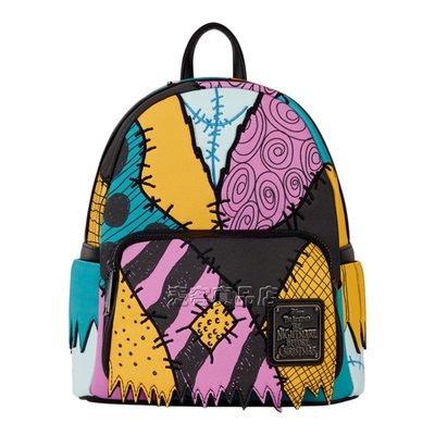 代购loungefly迪士尼 圣诞夜惊魂莎莉角色扮演卡通迷你双肩包