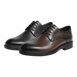 张若昀同款百丽精英皮鞋男款内增高商务正装皮鞋新款婚鞋8AA01CM3