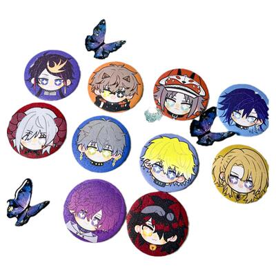 吧唧彩虹社周边挂件亚克力同人