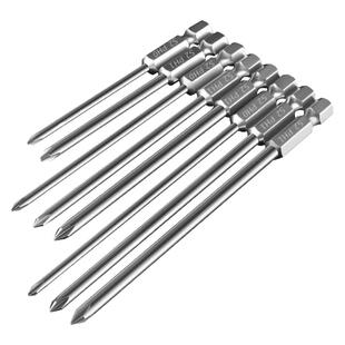 加长十字批头电动手电钻螺丝刀枪头合金钢起子带强磁性气动风批咀