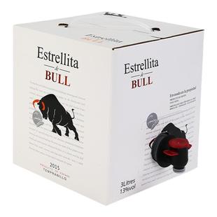 进口红酒六6斤装 西班牙斗牛士天普兰尼诺品种3l干红葡萄酒