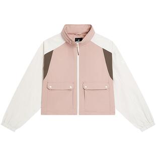 特步双层风衣2026春季新款立领外套防风短款运动夹克976328150435