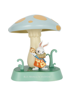 大英博物馆怀表兔蘑菇小夜灯床头灯台灯圣诞礼物送闺蜜女生日礼物