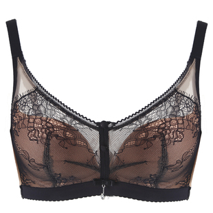 Oleno/奥丽侬无钢圈文胸薄模杯U型后背内衣侧收副乳聚拢文胸 5155