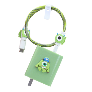 适用iQOO15Ultra胶囊数据线保护套vivo100w充电器卡通套壳保护线